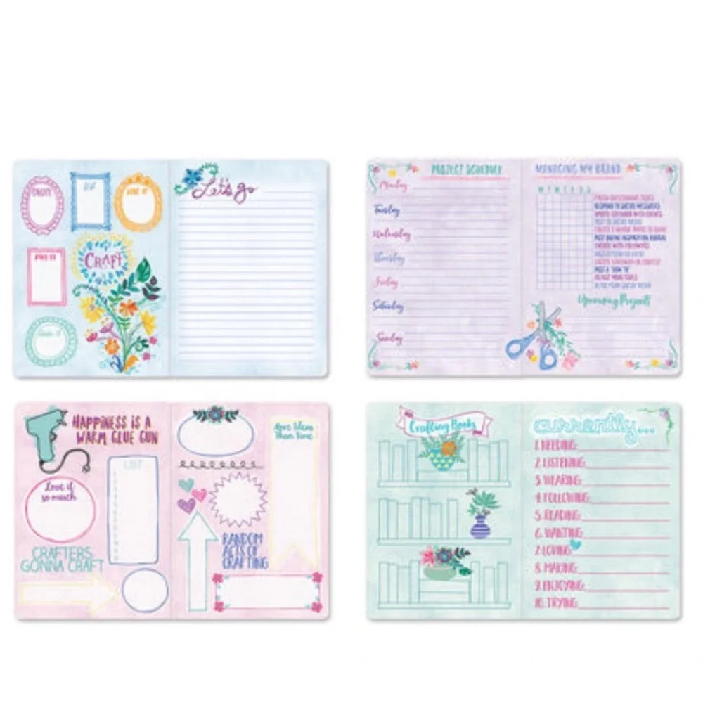 Punch Studio Maker’s Log Guided Soft Cover Journal (75848)